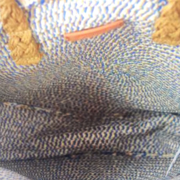 New Zara Round Woven Basket Rattan Cross Body - Picture 6 of 9